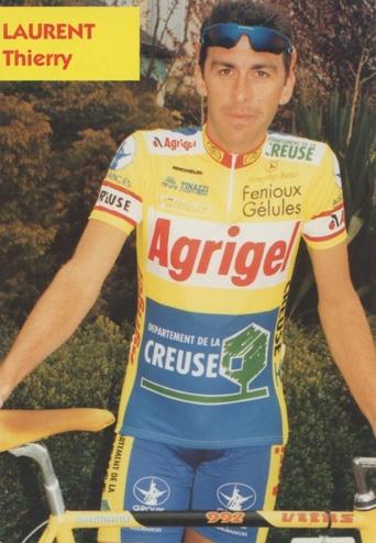 1996 Agrigel-La Creuse-Fenioux #NNO Thierry Laurent Front